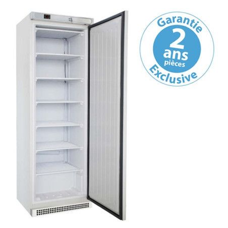 Armoire froide négative 340L Ext Blanc 1 porte pleine Groupe Logé