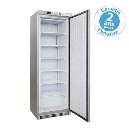 Armoire froide négative 400L Ext Inox 1 porte pleine Groupe Logé