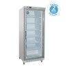Armoire froide négative 600L Ext Blanc 1 porte vitrée Groupe Logé
