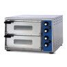 Four à pizza 2 chambres 2 pizzas D34mm Cde mécanique