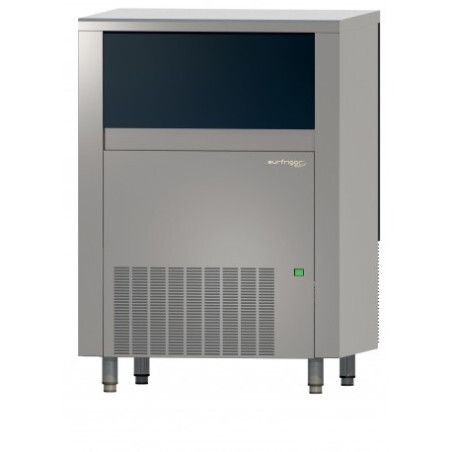 Machine à glaçons pleins Production 130 kg Groupe eau  Réserve 65 kg