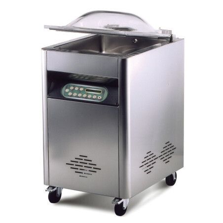 Machine sous vide de table à cloche 2 barre 450mm Pompe à vide 25m3/h