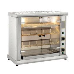 Rôtissoire à 2 broches électrique 8 poulets