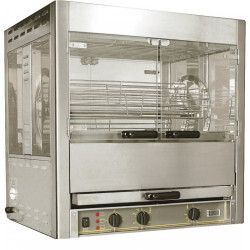 Rôtissoire panoramique électrique à 5 balancelles 25 poulets