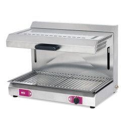 Salamandre gaz à plafond mobile Grille 740x375mm