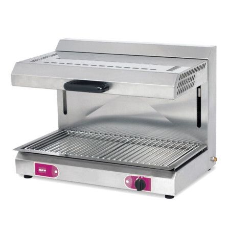 Salamandre gaz à plafond mobile Grille 740x375mm