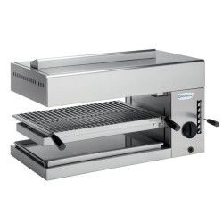 Salamandre gaz traversante Grille 575x400mm