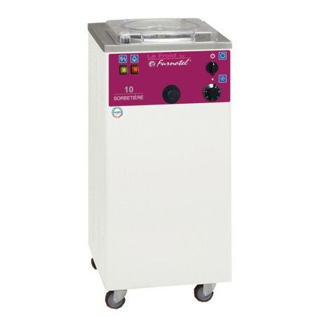 Sorbetière à Extraction manuelle 10L / heure sur roulette