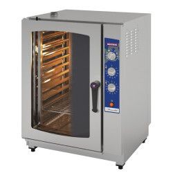 Four gaz mixte à injection directe 11 niv GN2/1 Cde électromécaniques P23 kW + 0,6 kW