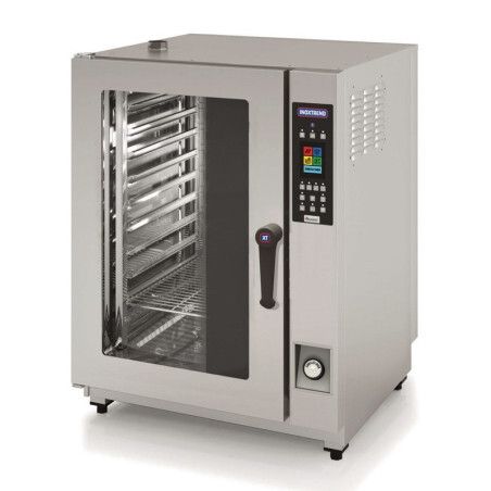 Four Gaz mixte à injection directe 11 niv GN1/1 Cde programmables à écran tactile 16 kW + 0,5 kW