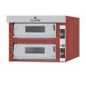 Four à pizza superposable 2 chambres 8 Pizzas