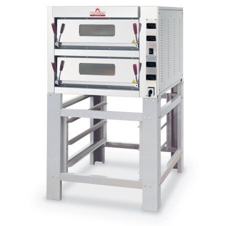 Four à pizza 2 chambres 8 pizzas Cde digitales