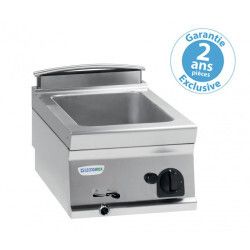 Bain-marie GN1/1 gaz à Poser Gamme 700 Largeur 400mm