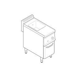 Cuiseur à pâtes électrique 23L gamme 700