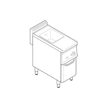 Cuiseur à pâtes gaz 23L gamme 700