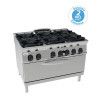 Fourneau dessus gaz sur Four gaz statique Extra-large 6 feux Gamme 900