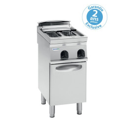 Friteuse électrique sur coffre 2x8L Gamme 700