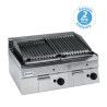 Grill charcoal double Gaz Pierre de lave Gamme 600