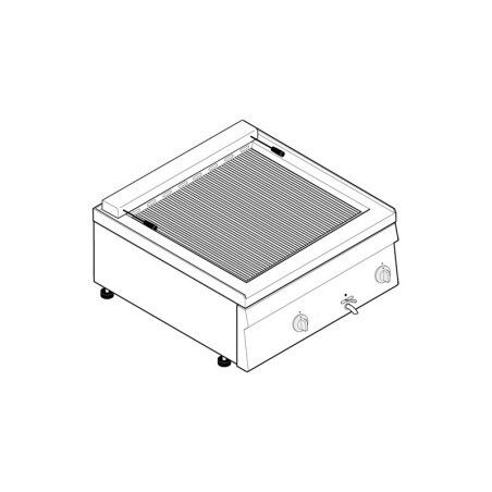 Grill vapeur double électrique Gamme 600