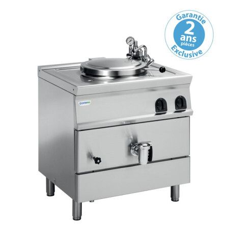 Marmite électrique Chauffe indirecte 50L Gamme 700 Largeur 800