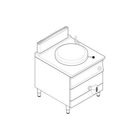 Marmite gaz 100L Chauffe directe Gamme 900