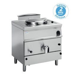 Marmite gaz 50L Chauffe indirecte Gamme 700