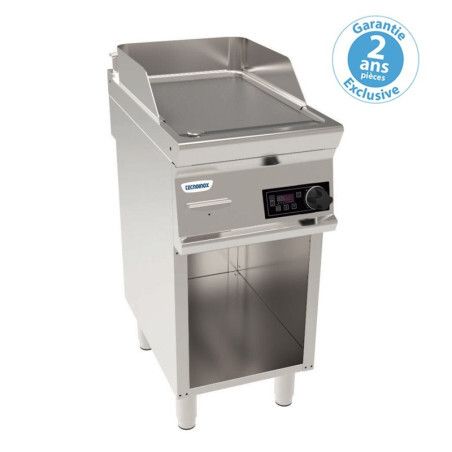 Plaque à snacker électrique Double lisse sur Placard ouvert Simple Cde électroniques Gamme 700