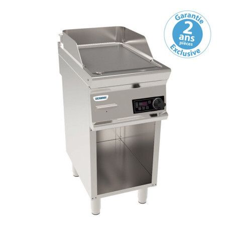 Plaque à snacker électrique Double lisse sur Placard ouvert Simple Cde électroniques Gamme 900