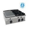 Plaque de cuisson Top 2 feux vifs gaz + 1/2 plaque coup de feu à Poser Gamme700