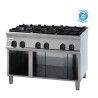 Plaque de cuisson Top 6 feux vifs gaz sur Placard ouvert Gamme 700