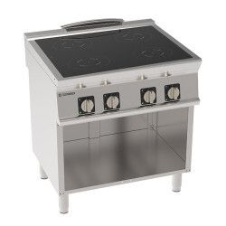 Plaque de cuisson électrique à induction sur Placard 4 plaques Gamme 700