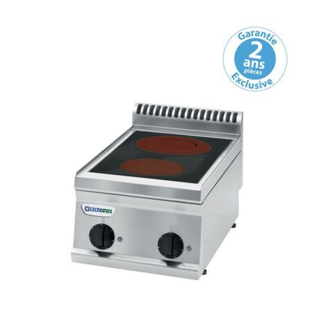 Plaque de cuisson électrique vitrocéramique 2 plaques Gamme 700