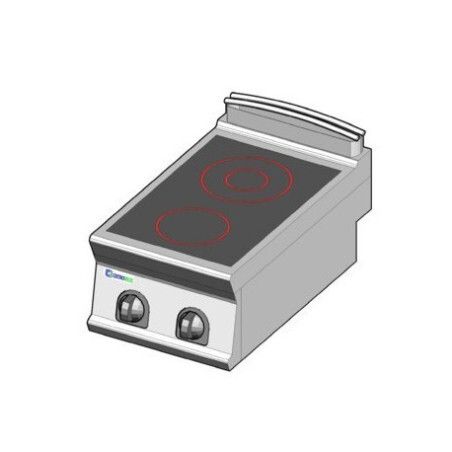 Plaque de cuisson électrique vitrocéramique à Poser 2 plaques Gamme 700