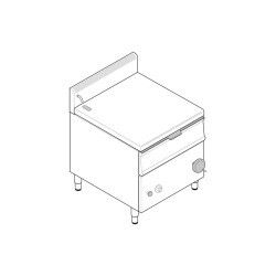 Sauteuse basculante gaz 50L Gamme 700 inox