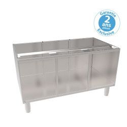 Support avec Placard ouvert Gamme 700 Largeur 1050