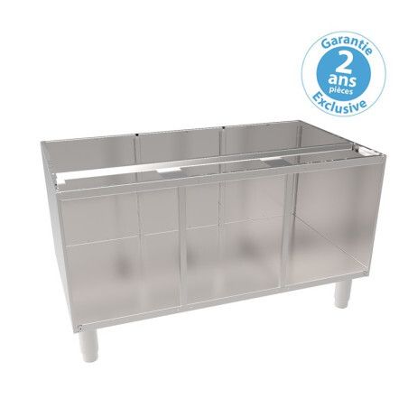 Support avec Placard ouvert Gamme 700 Largeur 1050