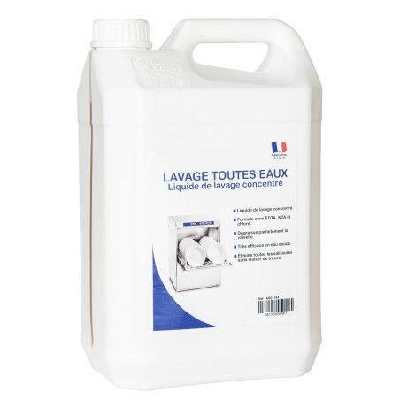 Liquide de lavage pour lave-vaisselle 5L