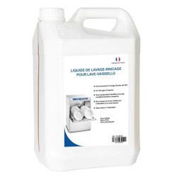Liquide de rinçage pour lave-vaisselle et lave-verres 5L