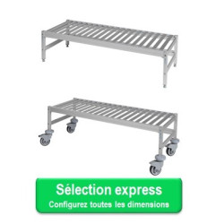 Rayonnage Fermod 6611 et 6811 bas fixe et mobile