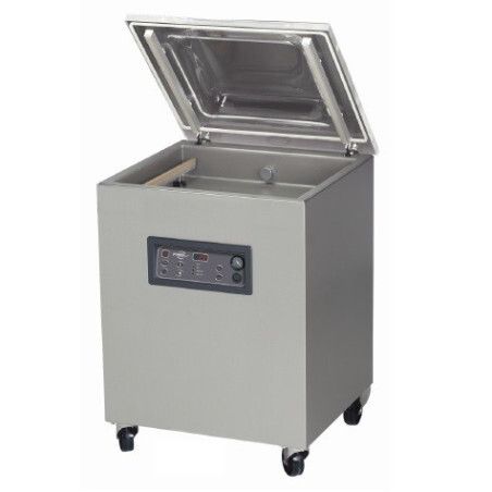 Machine à emballer sous vide Inox Sur socle Inox Soudure 2x520mm