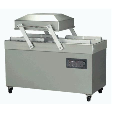 Machine sous vide 100m3 Inox 2 cloche Soudure 2x2x620mm
