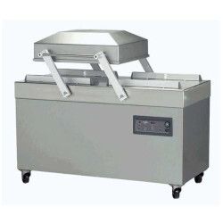 Machine sous vide Inox 2 cloche Soudure 2x2x840mm