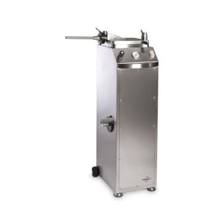 Poussoir hydraulique inox AISI304 Capacité 25L 20 Kg Socle Alim400V