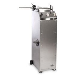 Poussoir hydraulique inox AISI304 Capacité 25L 20 Kg Socle Alim230V