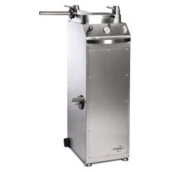 Poussoir hydraulique inox AISI304 Capacité 40L 35 Kg Socle Alim400V