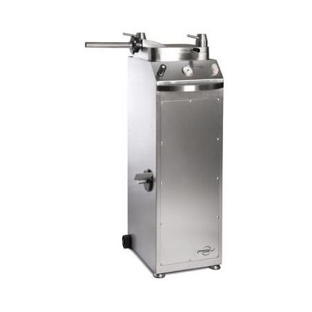 Poussoir hydraulique inox AISI304 Capacité 40L 35 Kg Socle Alim400V