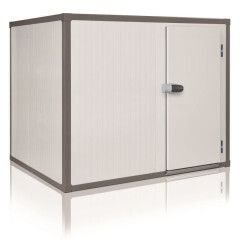 Chambre froide Positive Eco80 Sol renforcé HI2 Ext1,36x1,36 V2,9m3 Porte 800x1900mm
