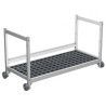 Chariot sous Table bacs de rétention - Clayettes 6611 - P 460 L 357