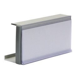 Porte étiquette pour rayonnage 6622
