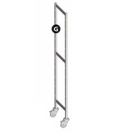 Echelle mobile 6611-6811 H1800mm P560mm